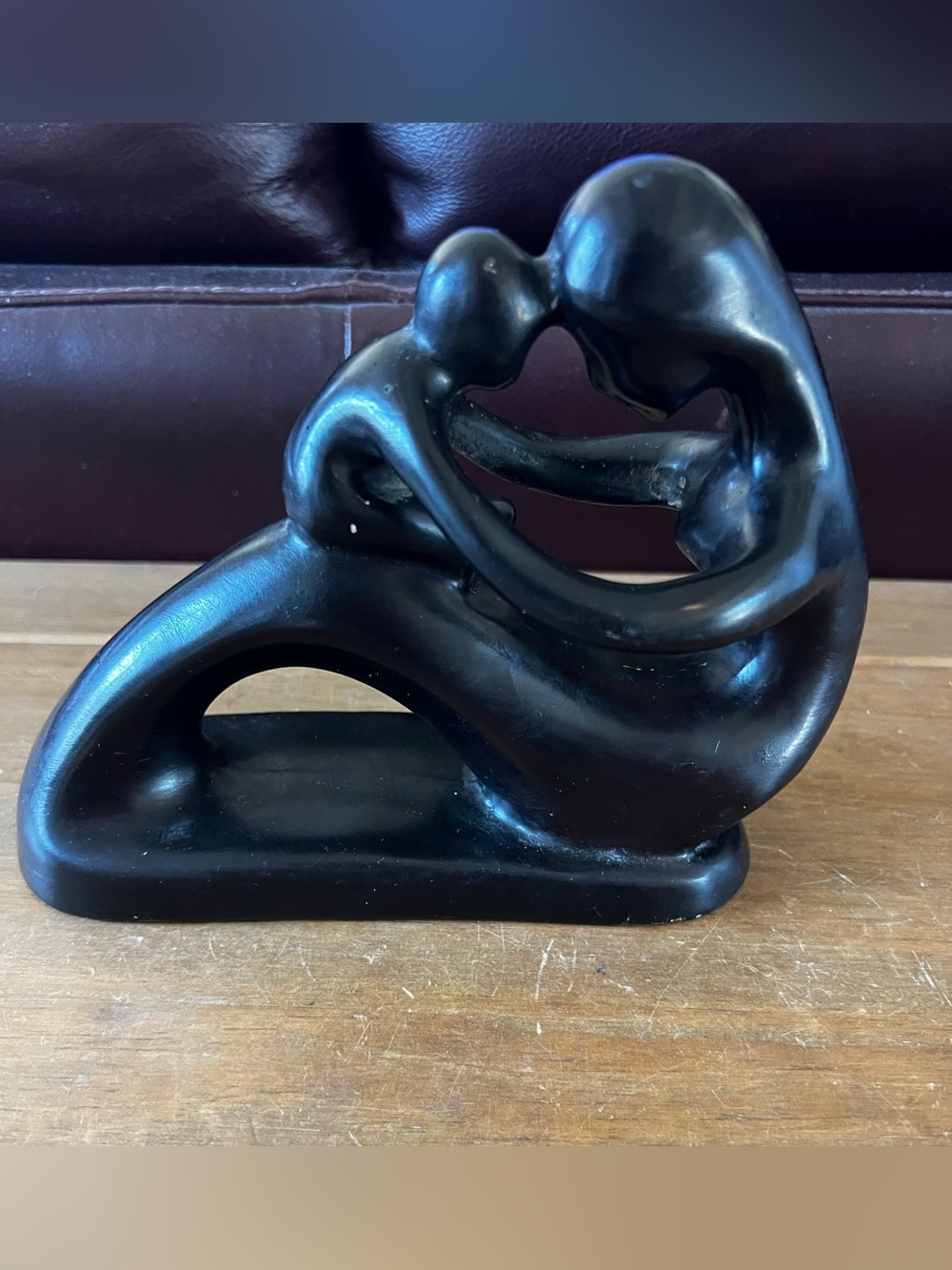 Mother and child sculpture Mid-Century.